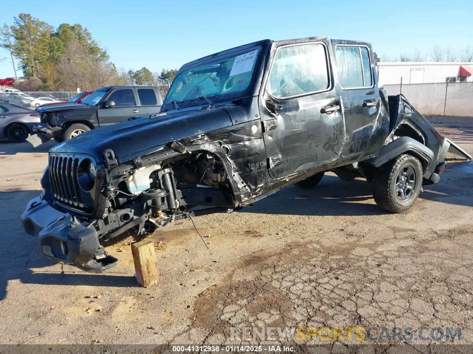 2 Photograph of a damaged car 1C6JJTAG4ML599463 JEEP GLADIATOR 2021