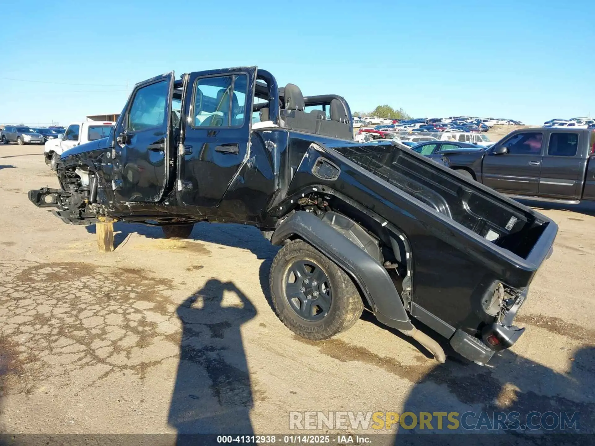 3 Photograph of a damaged car 1C6JJTAG4ML599463 JEEP GLADIATOR 2021