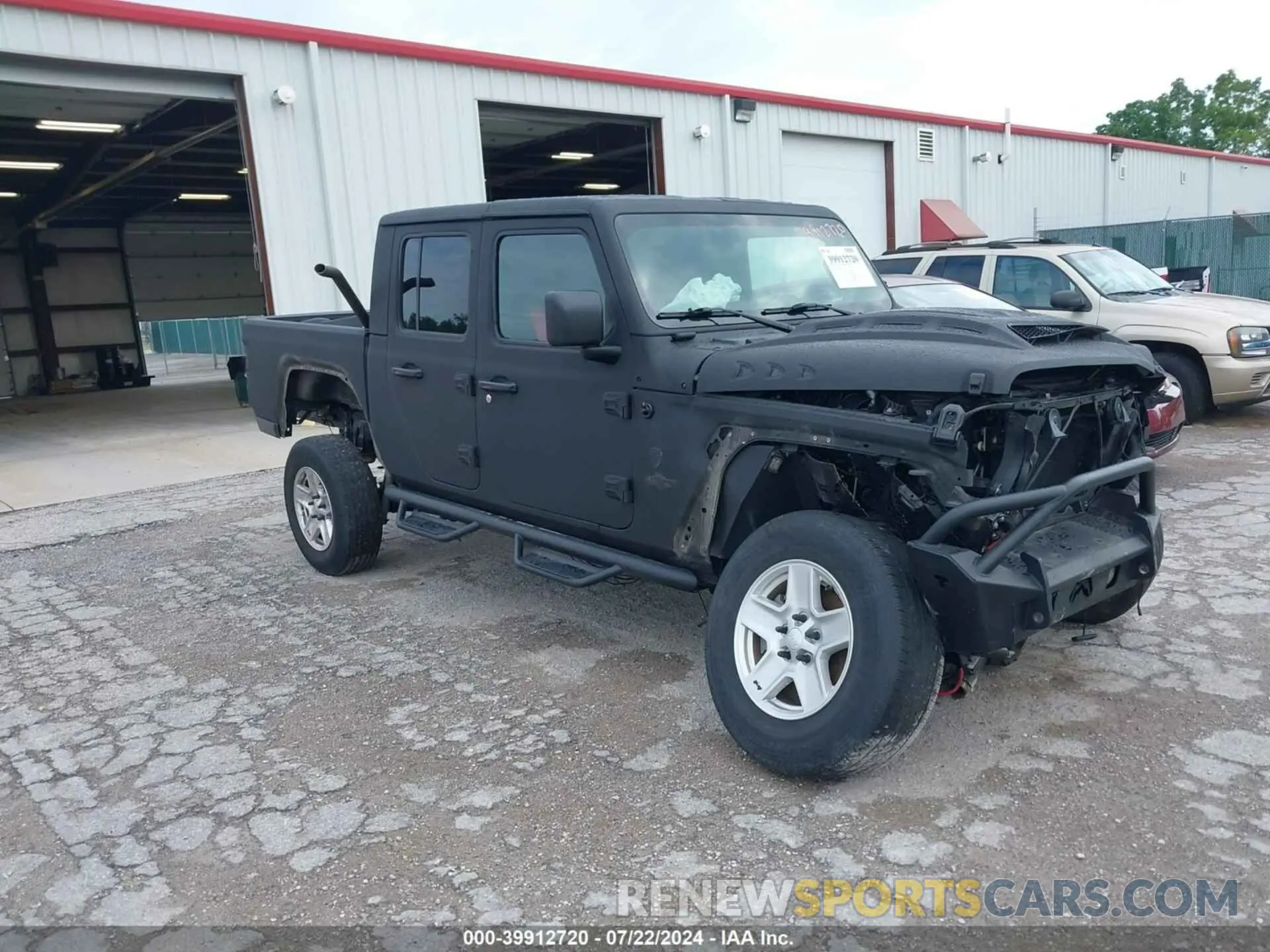 1 Photograph of a damaged car 1C6JJTAG9ML604950 JEEP GLADIATOR 2021