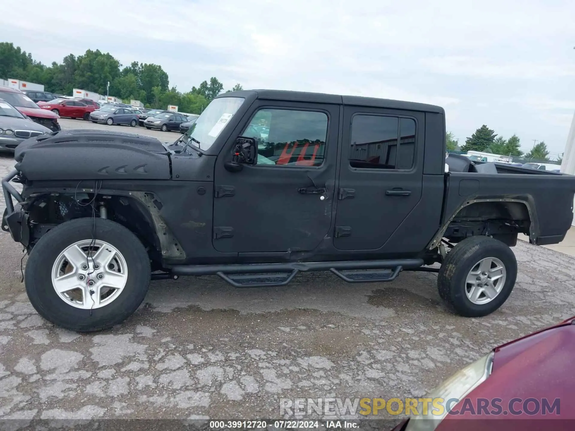 14 Photograph of a damaged car 1C6JJTAG9ML604950 JEEP GLADIATOR 2021