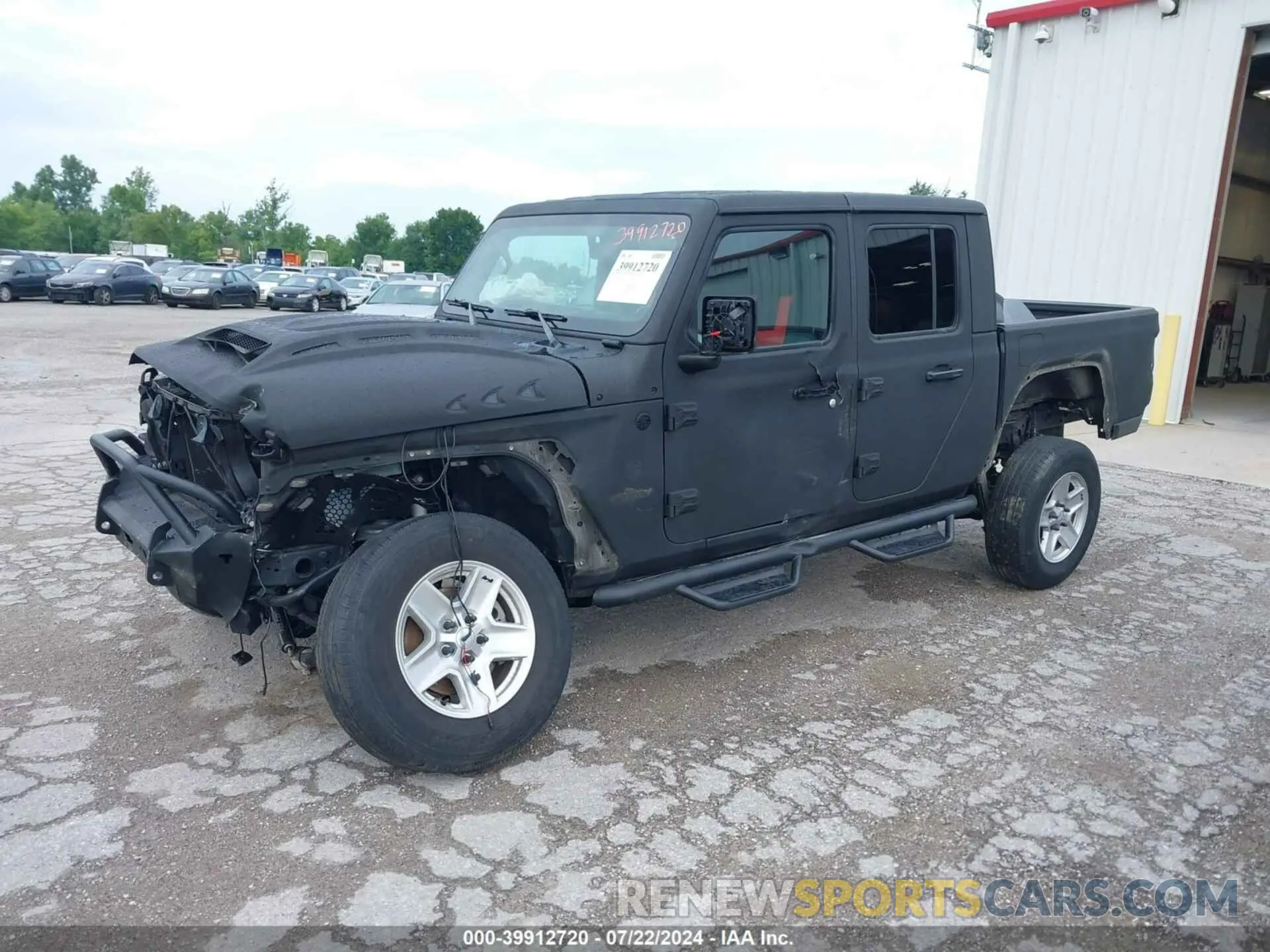 2 Photograph of a damaged car 1C6JJTAG9ML604950 JEEP GLADIATOR 2021