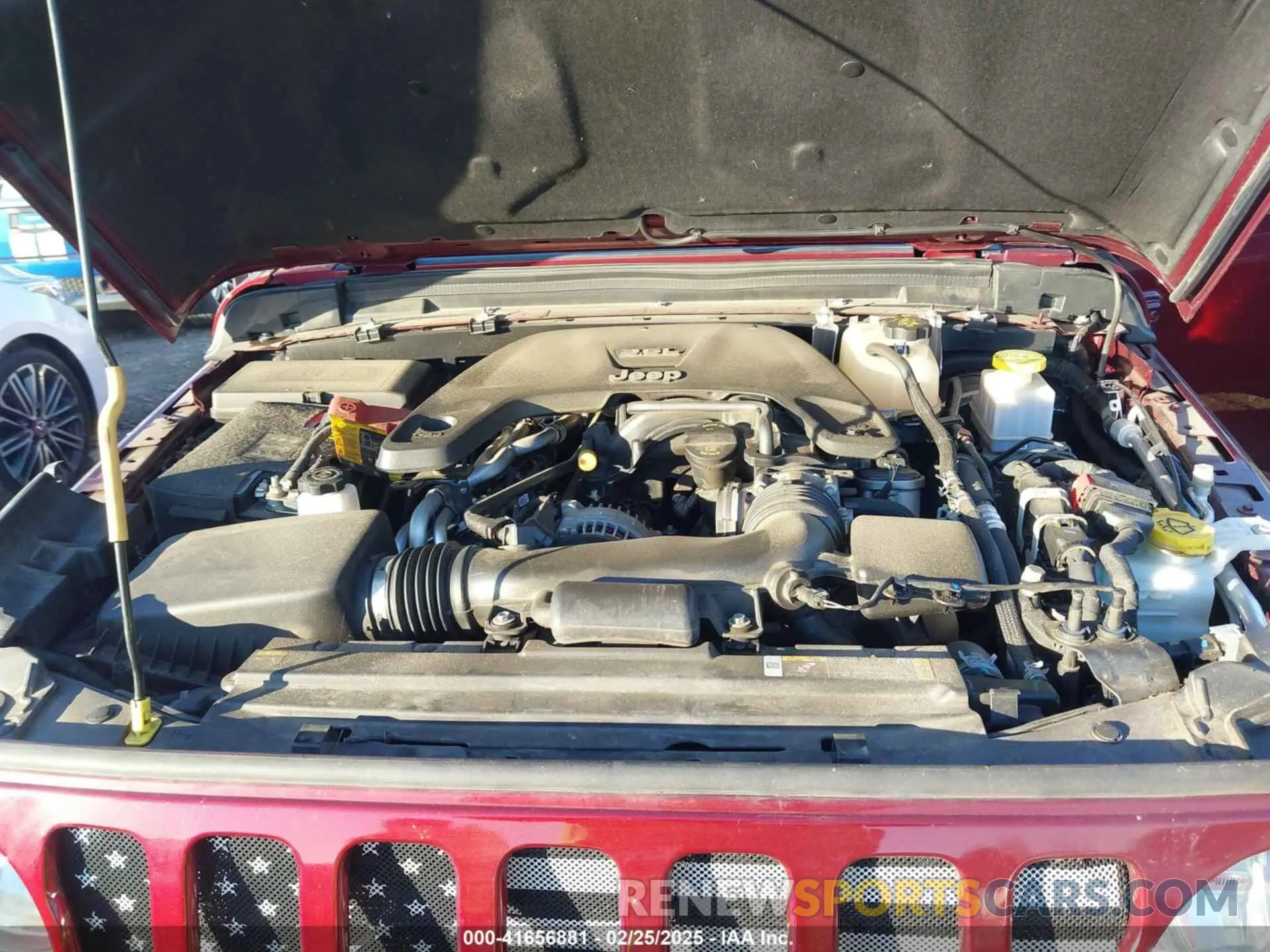 10 Photograph of a damaged car 1C6JJTAGXML611387 JEEP GLADIATOR 2021