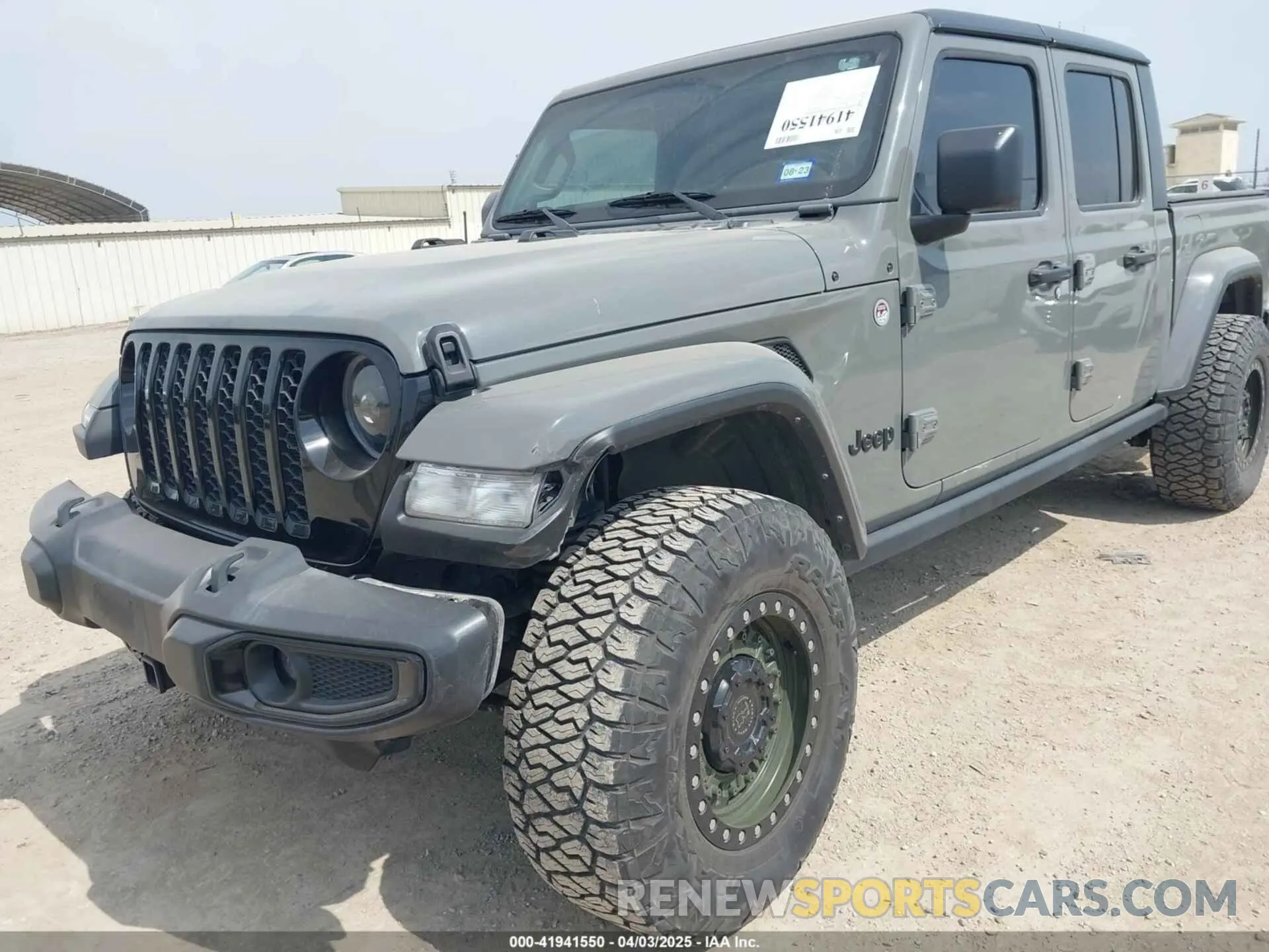 6 Photograph of a damaged car 1C6JJTAM1ML607525 JEEP GLADIATOR 2021
