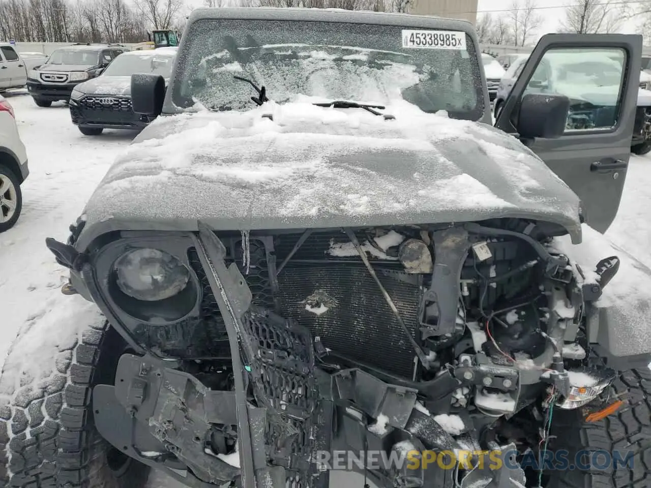 11 Photograph of a damaged car 1C6JJTAM2ML526873 JEEP GLADIATOR 2021
