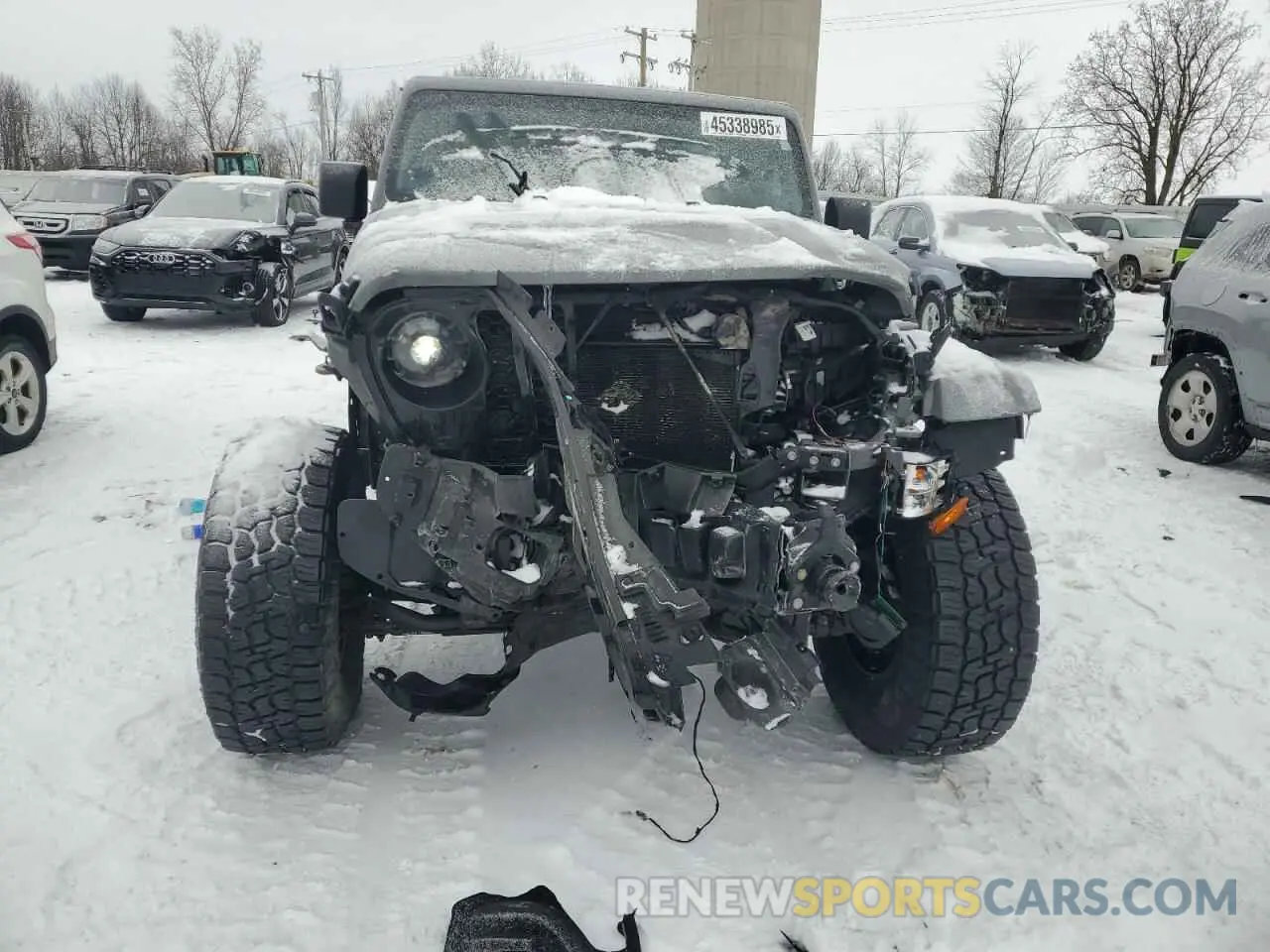 5 Photograph of a damaged car 1C6JJTAM2ML526873 JEEP GLADIATOR 2021