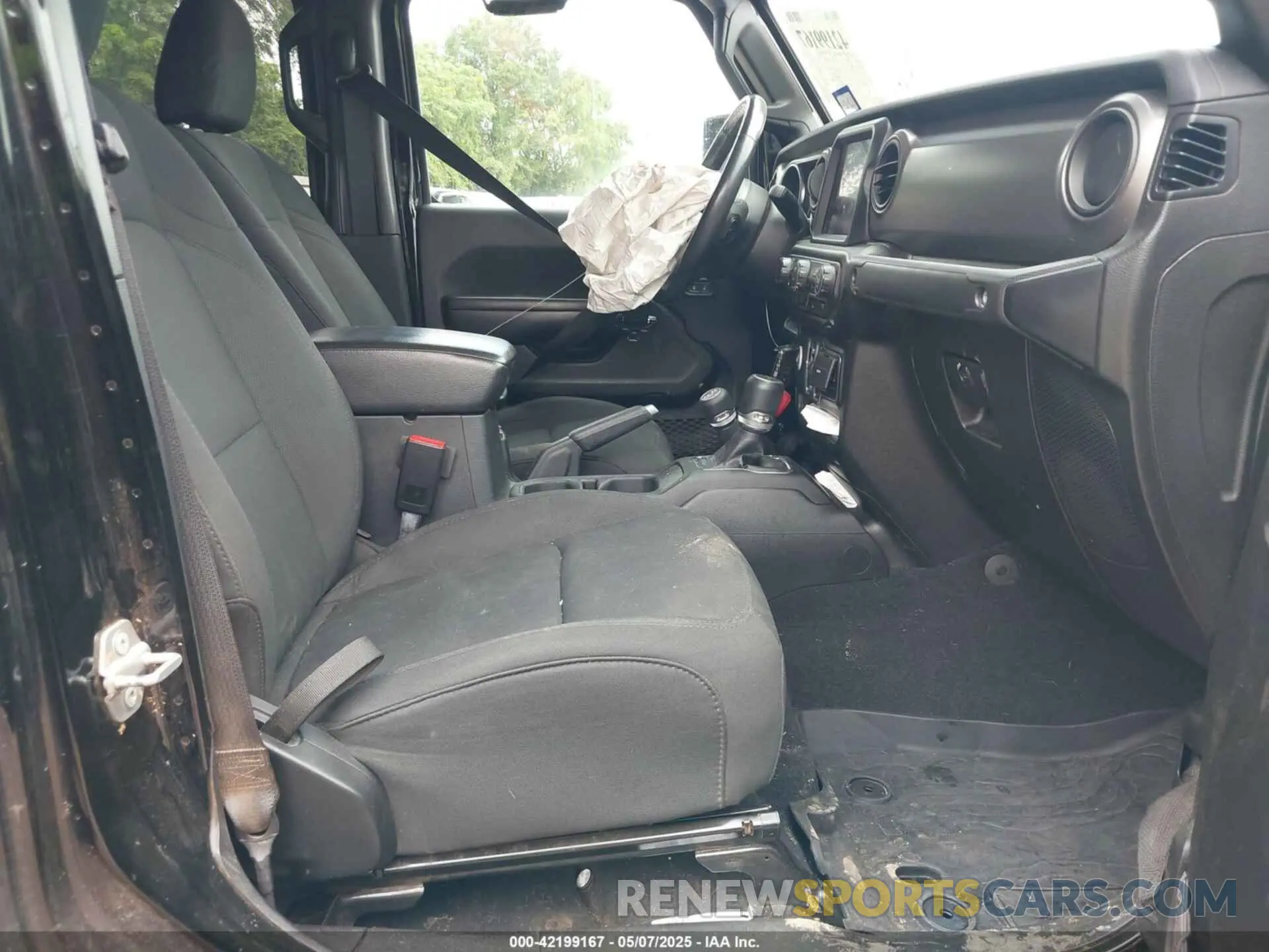 5 Photograph of a damaged car 1C6JJTAM7ML554412 JEEP GLADIATOR 2021
