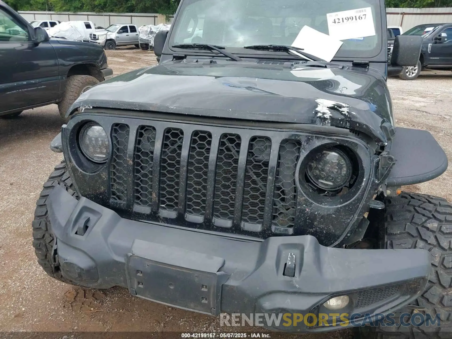 6 Photograph of a damaged car 1C6JJTAM7ML554412 JEEP GLADIATOR 2021