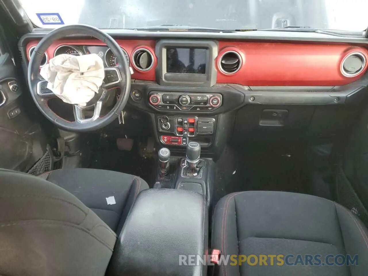 8 Photograph of a damaged car 1C6JJTBG0ML593089 JEEP GLADIATOR 2021
