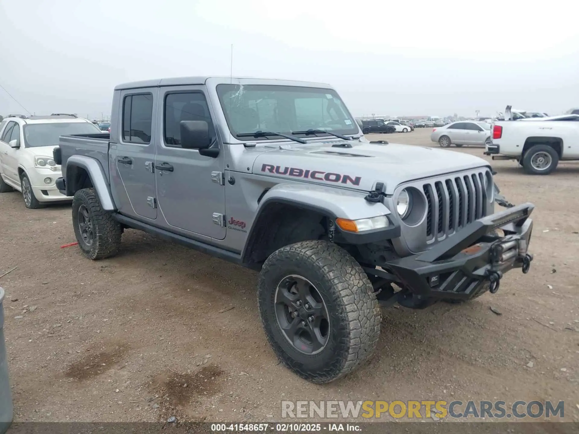 1 Photograph of a damaged car 1C6JJTBG1ML525920 JEEP GLADIATOR 2021