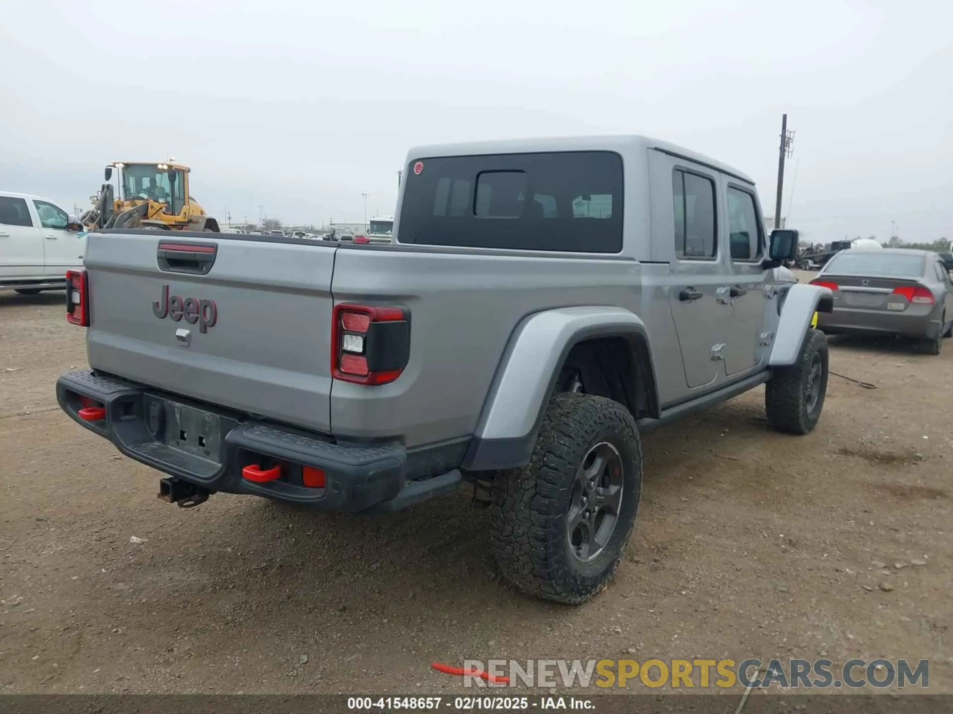 4 Photograph of a damaged car 1C6JJTBG1ML525920 JEEP GLADIATOR 2021