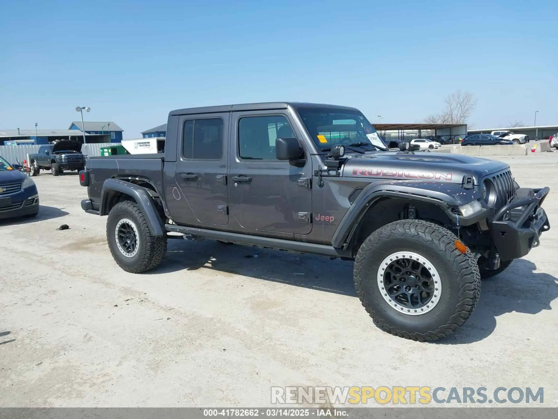 6 Photograph of a damaged car 1C6JJTBG1ML602186 JEEP GLADIATOR 2021