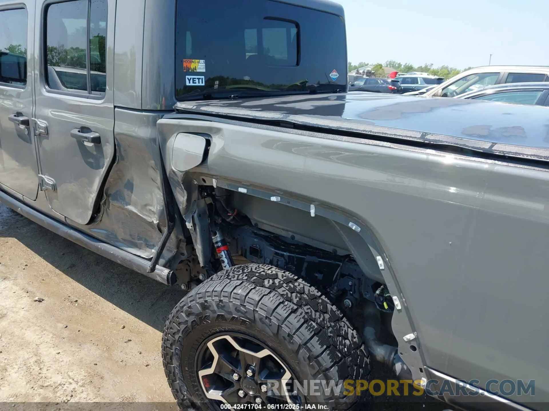 6 Photograph of a damaged car 1C6JJTBG2ML515932 JEEP GLADIATOR 2021