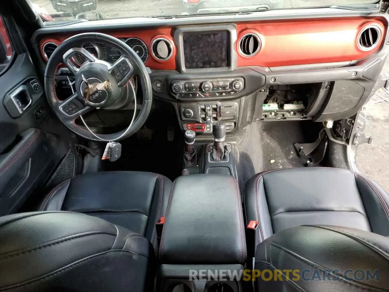 8 Photograph of a damaged car 1C6JJTBG4ML504141 JEEP GLADIATOR 2021