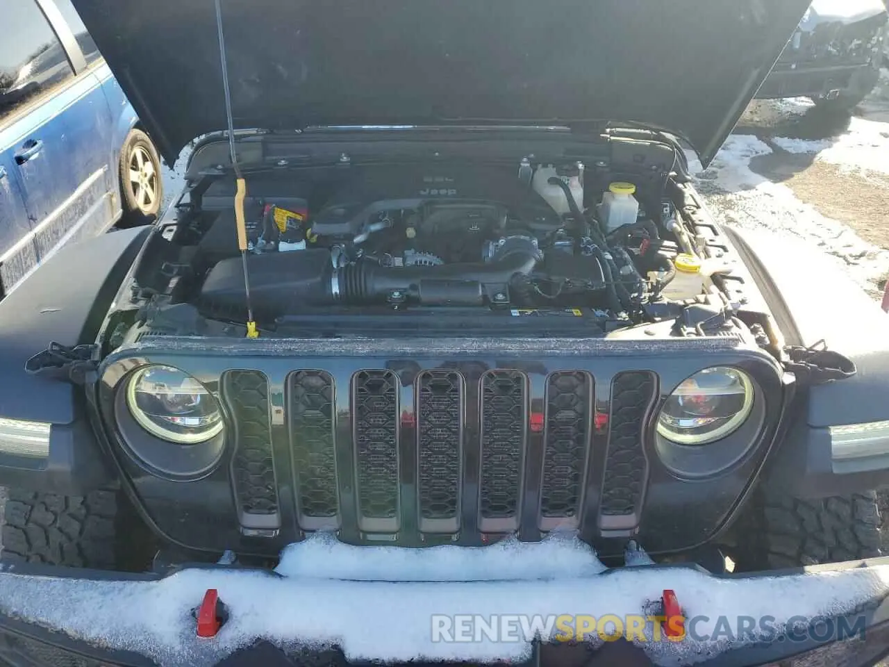 11 Photograph of a damaged car 1C6JJTBG6ML571789 JEEP GLADIATOR 2021