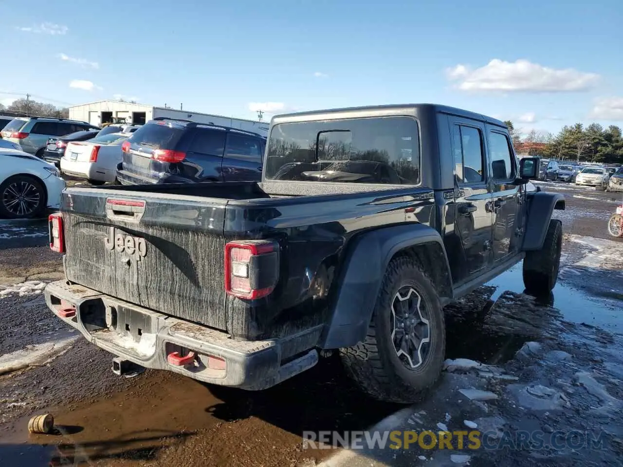 3 Photograph of a damaged car 1C6JJTBG6ML571789 JEEP GLADIATOR 2021