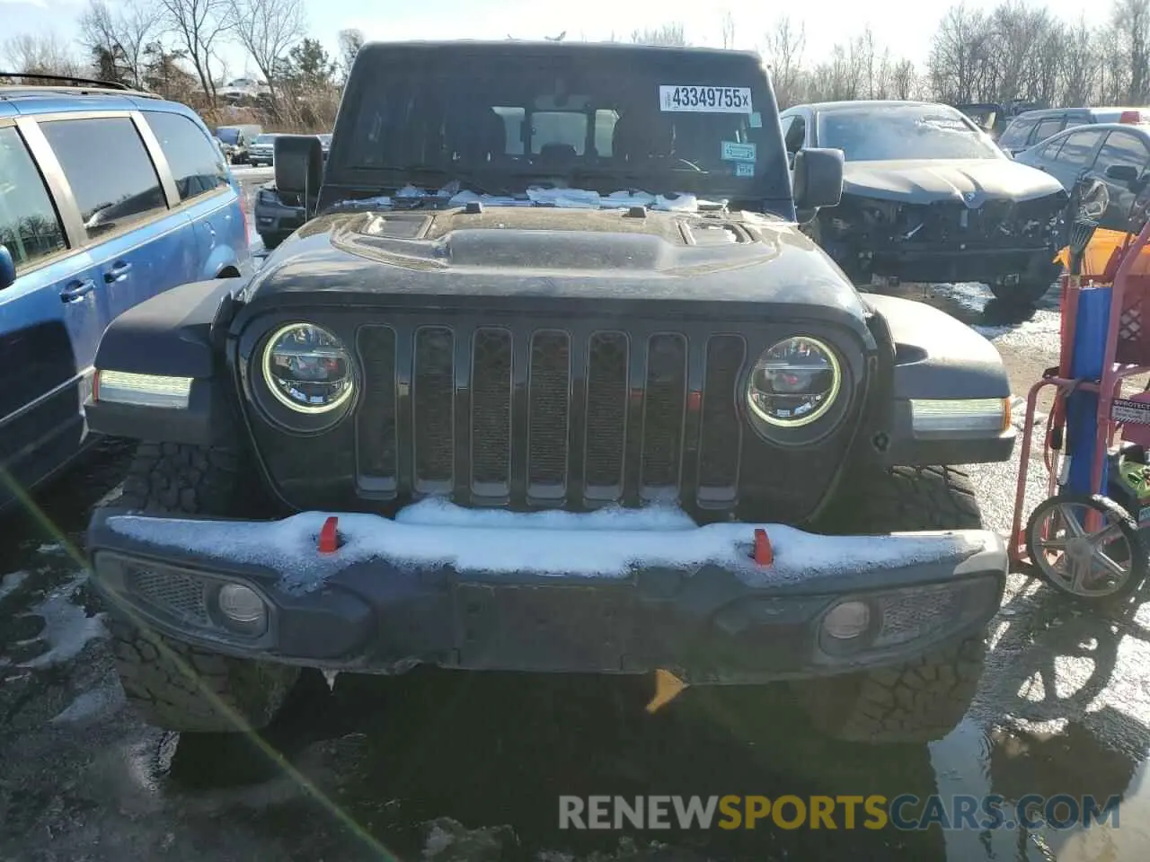 5 Photograph of a damaged car 1C6JJTBG6ML571789 JEEP GLADIATOR 2021