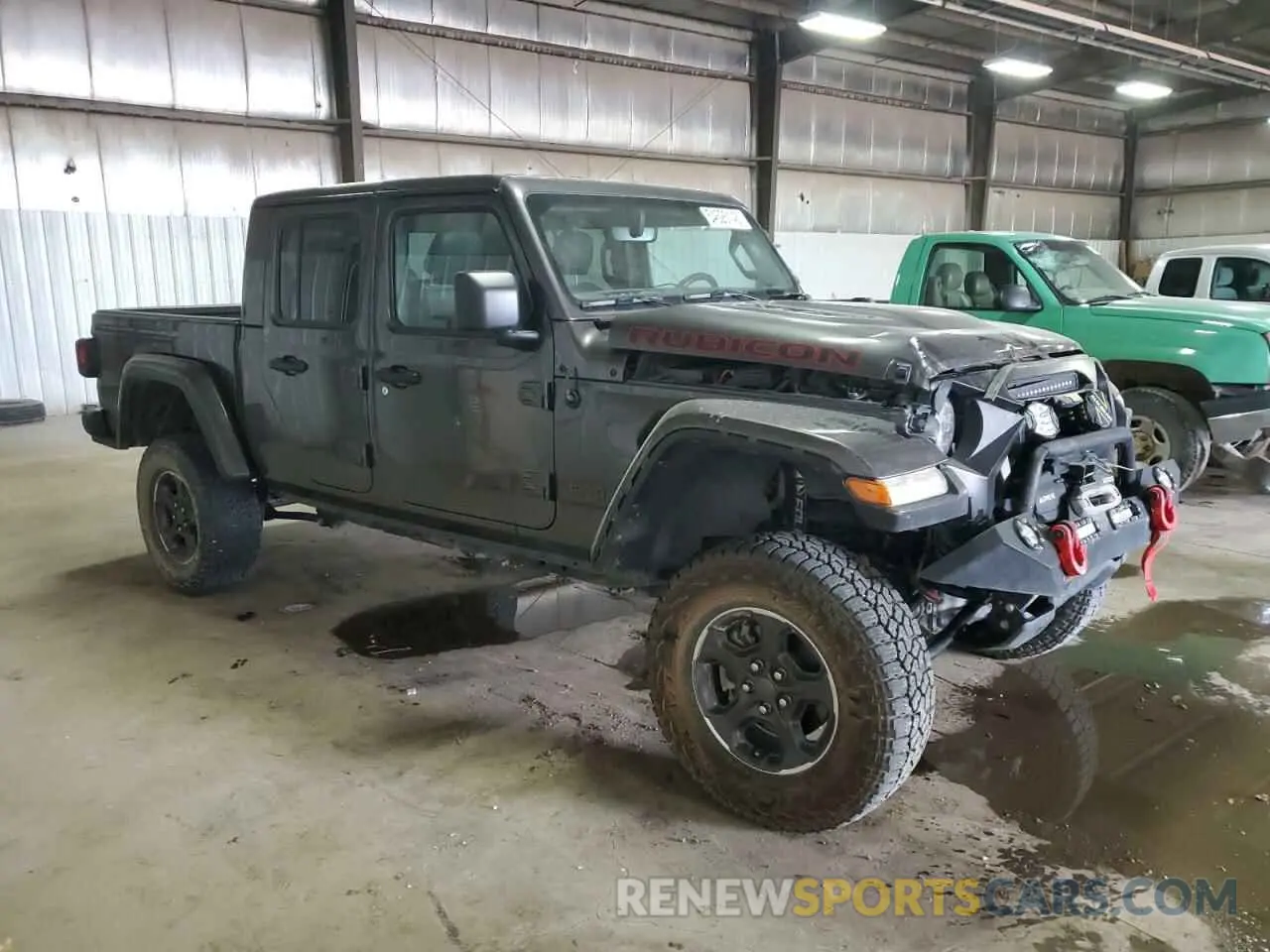 4 Photograph of a damaged car 1C6JJTBG6ML579391 JEEP GLADIATOR 2021