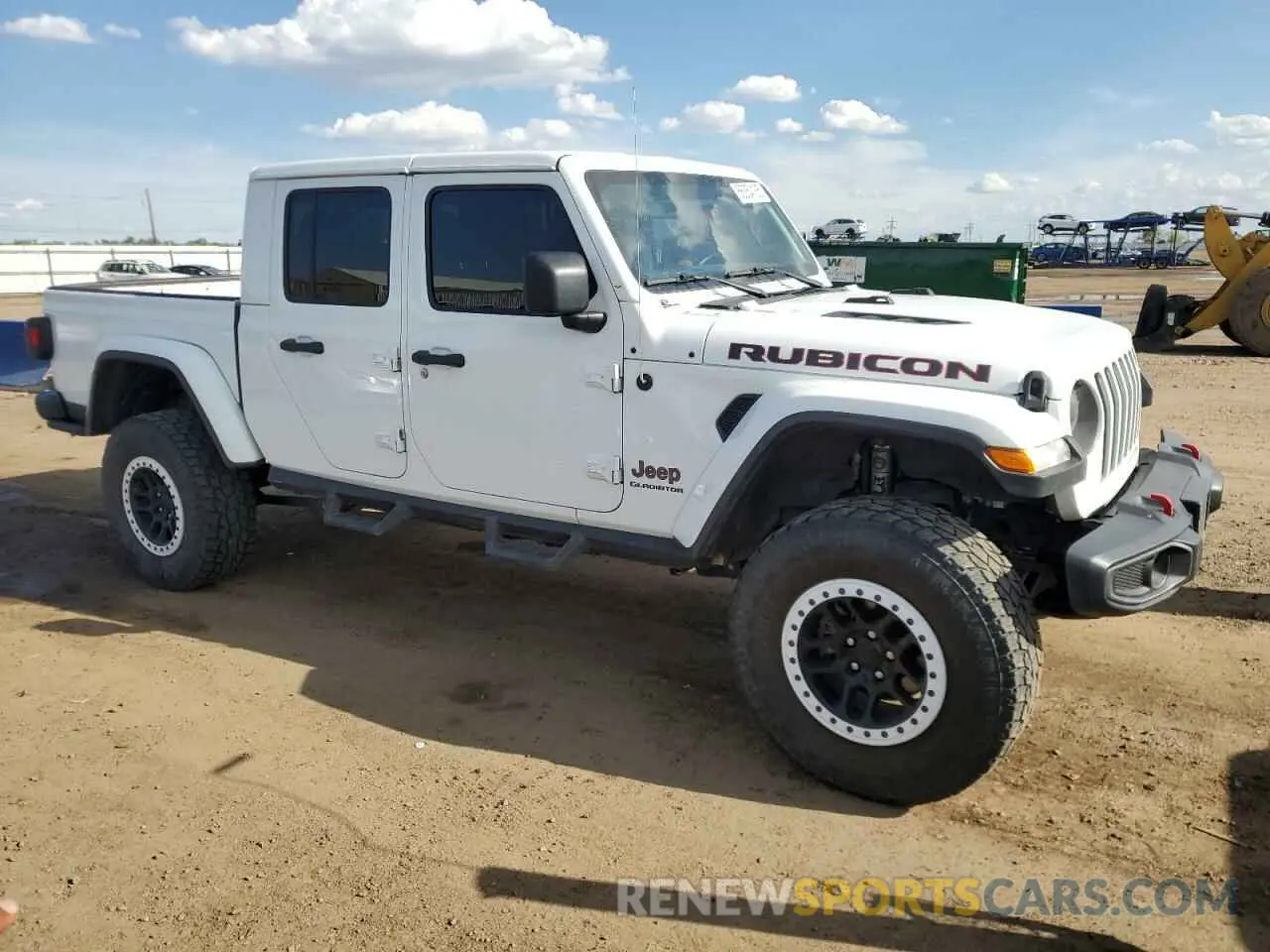 4 Photograph of a damaged car 1C6JJTBG7ML526845 JEEP GLADIATOR 2021