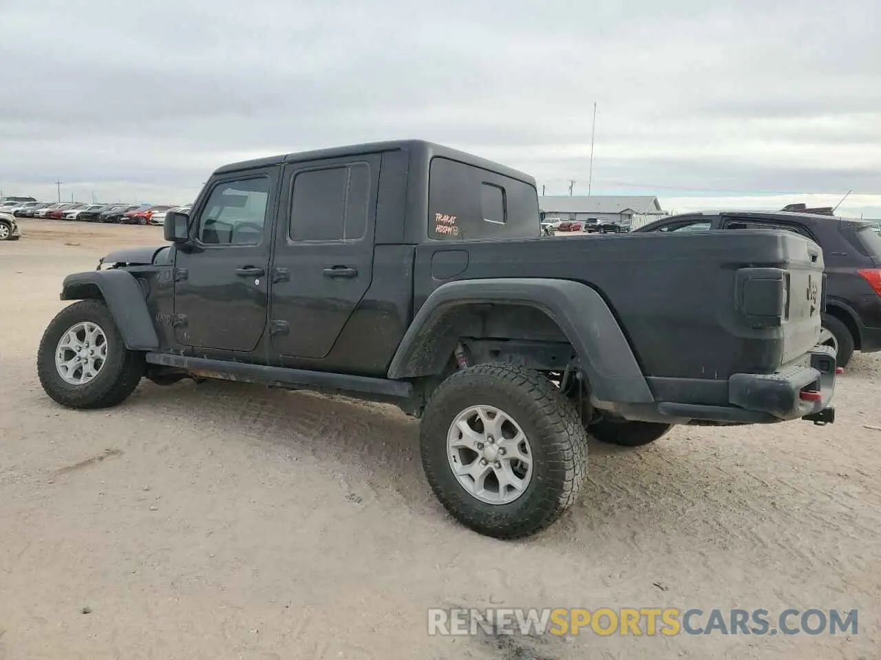 2 Photograph of a damaged car 1C6JJTBG7ML536792 JEEP GLADIATOR 2021