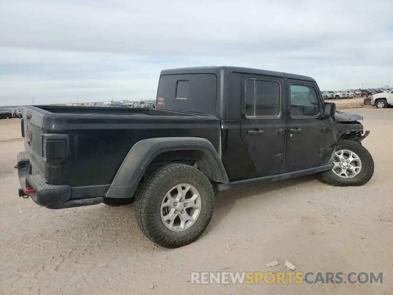 3 Photograph of a damaged car 1C6JJTBG7ML536792 JEEP GLADIATOR 2021