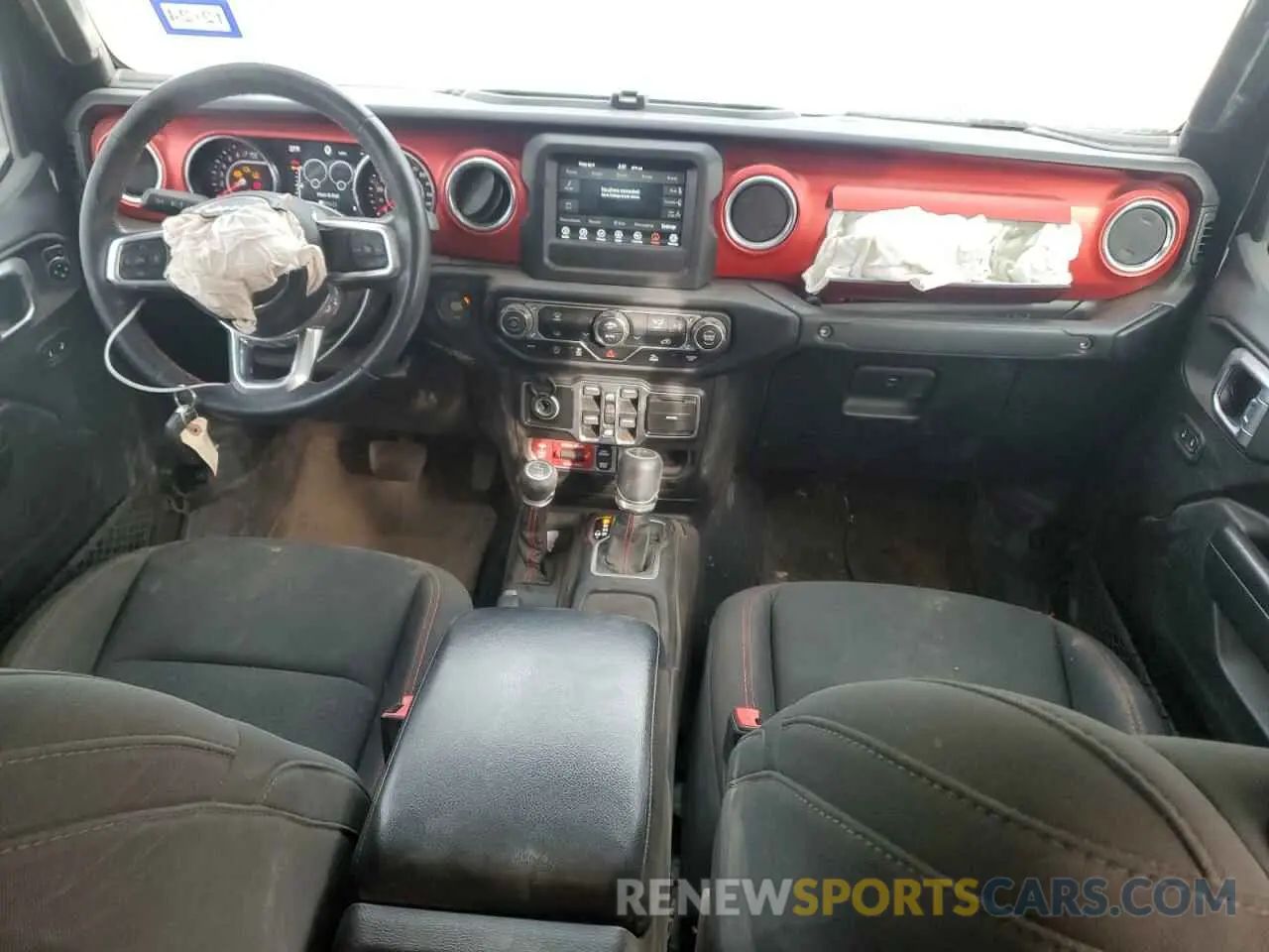 8 Photograph of a damaged car 1C6JJTBG7ML536792 JEEP GLADIATOR 2021