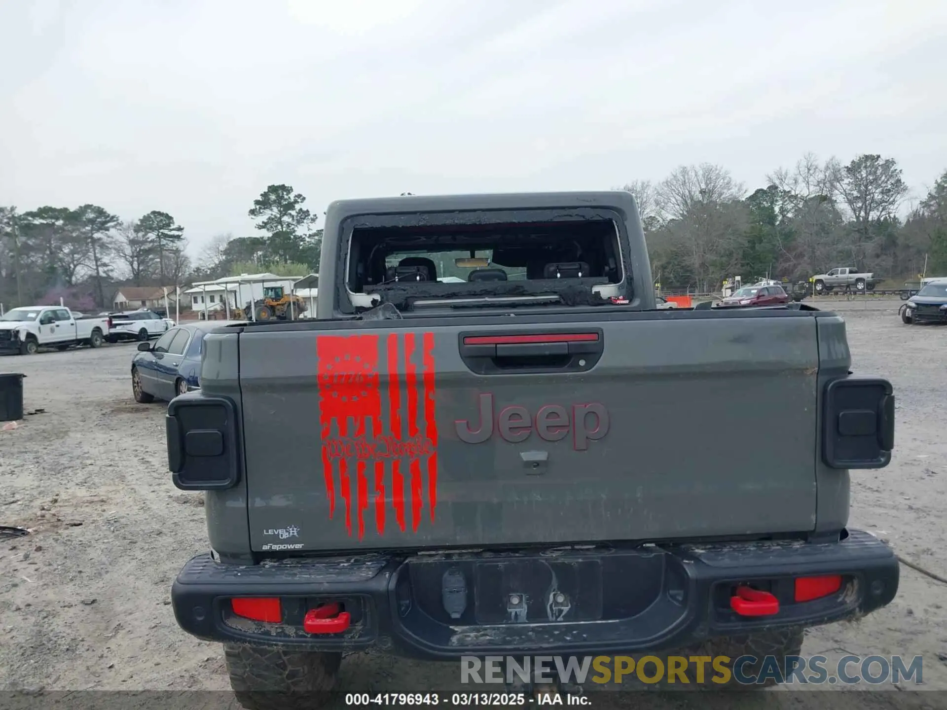 17 Photograph of a damaged car 1C6JJTBG7ML554354 JEEP GLADIATOR 2021