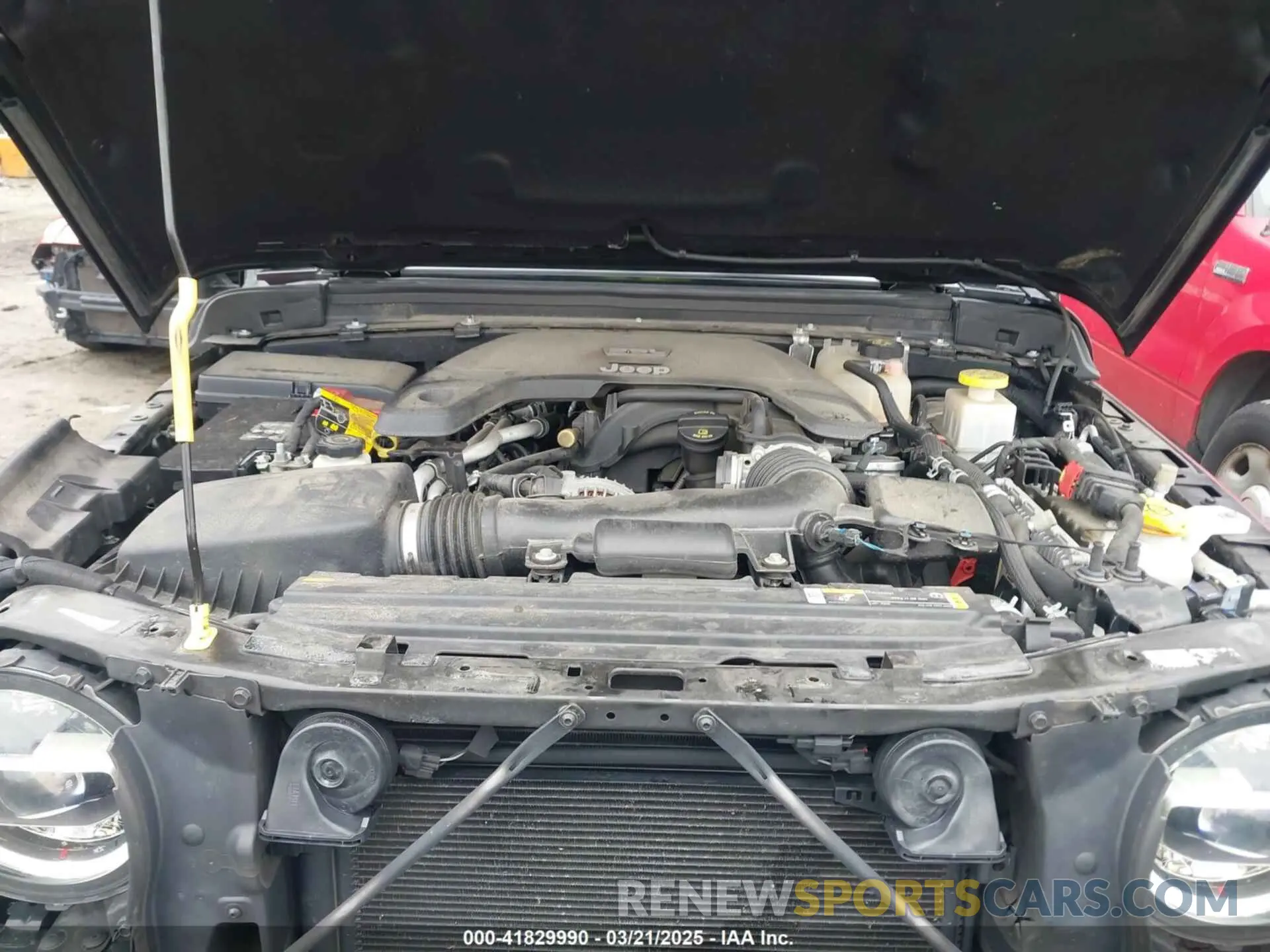 10 Photograph of a damaged car 1C6JJTBG8ML524215 JEEP GLADIATOR 2021