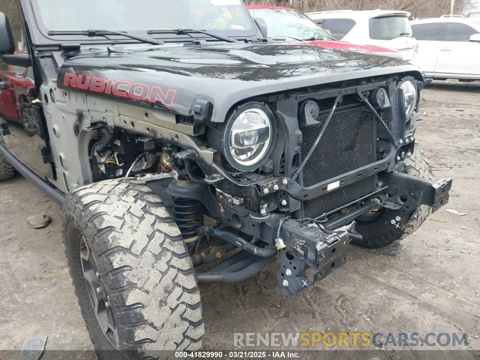 6 Photograph of a damaged car 1C6JJTBG8ML524215 JEEP GLADIATOR 2021