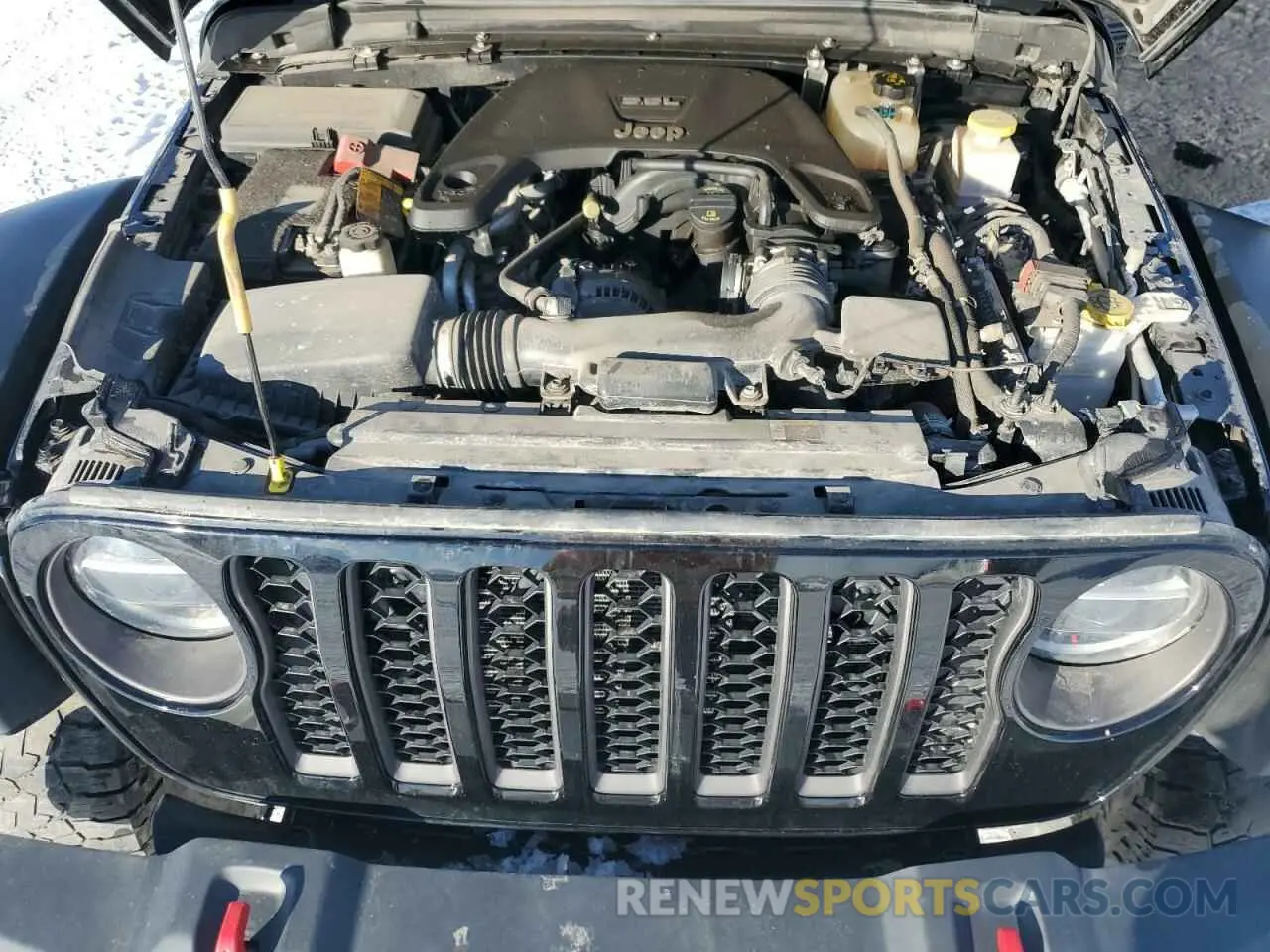 11 Photograph of a damaged car 1C6JJTBG8ML582485 JEEP GLADIATOR 2021