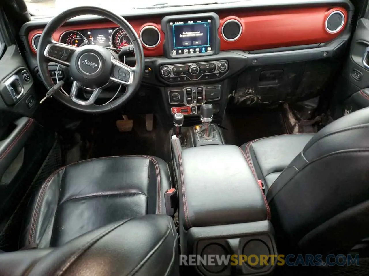 8 Photograph of a damaged car 1C6JJTBG8ML582485 JEEP GLADIATOR 2021