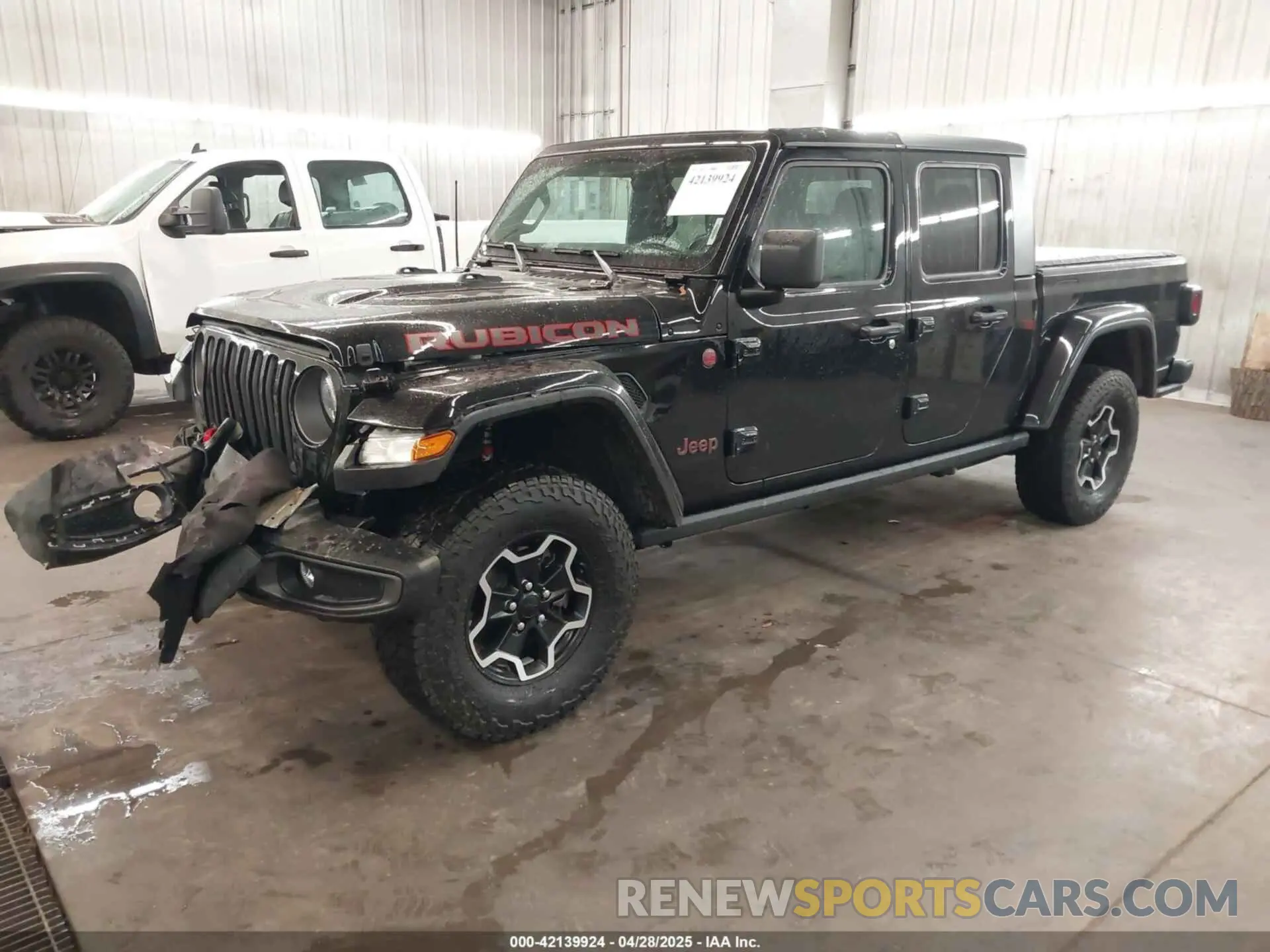 2 Photograph of a damaged car 1C6JJTBGXML529108 JEEP GLADIATOR 2021