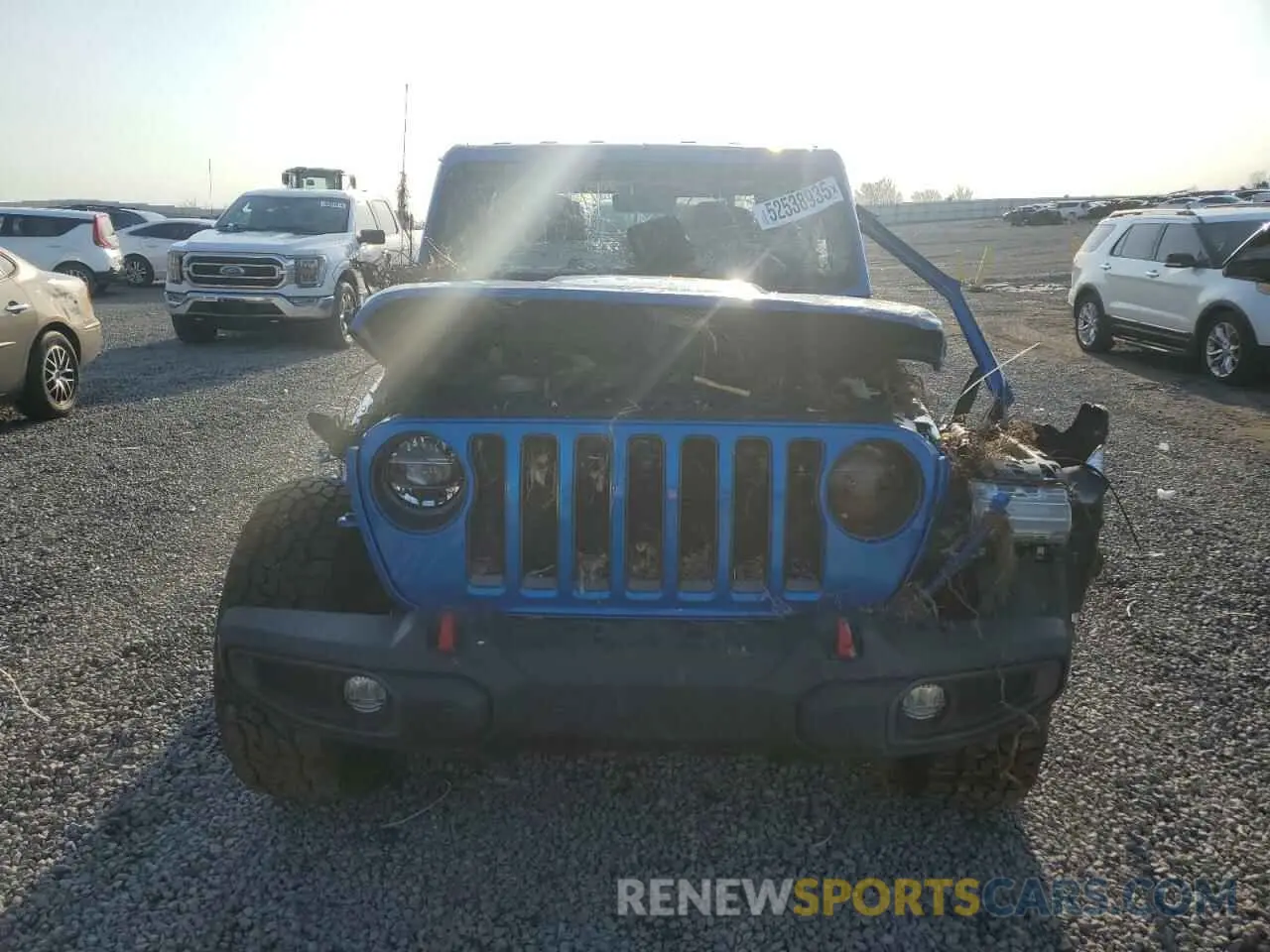 5 Photograph of a damaged car 1C6JJTBGXML551111 JEEP GLADIATOR 2021