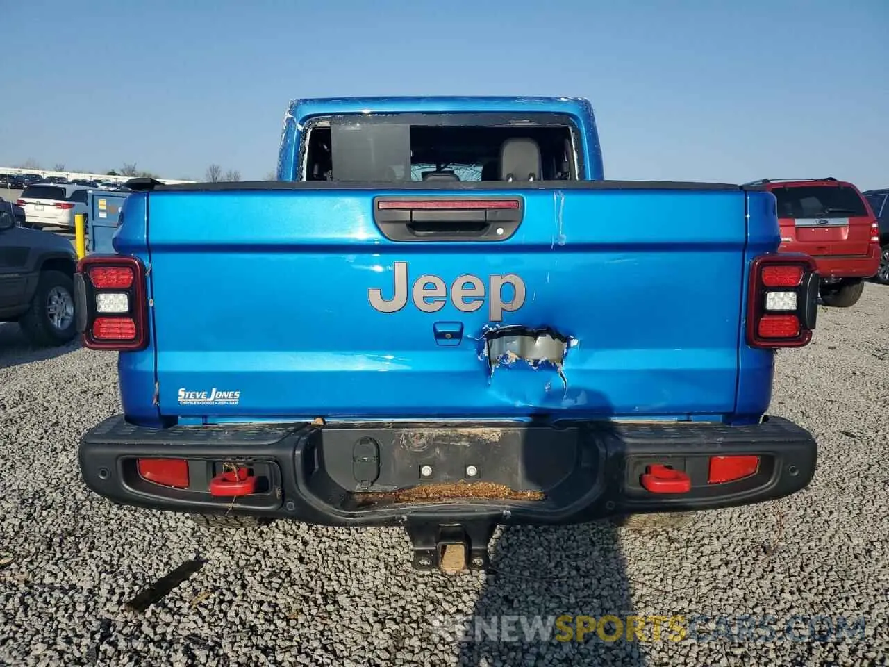 6 Photograph of a damaged car 1C6JJTBGXML551111 JEEP GLADIATOR 2021