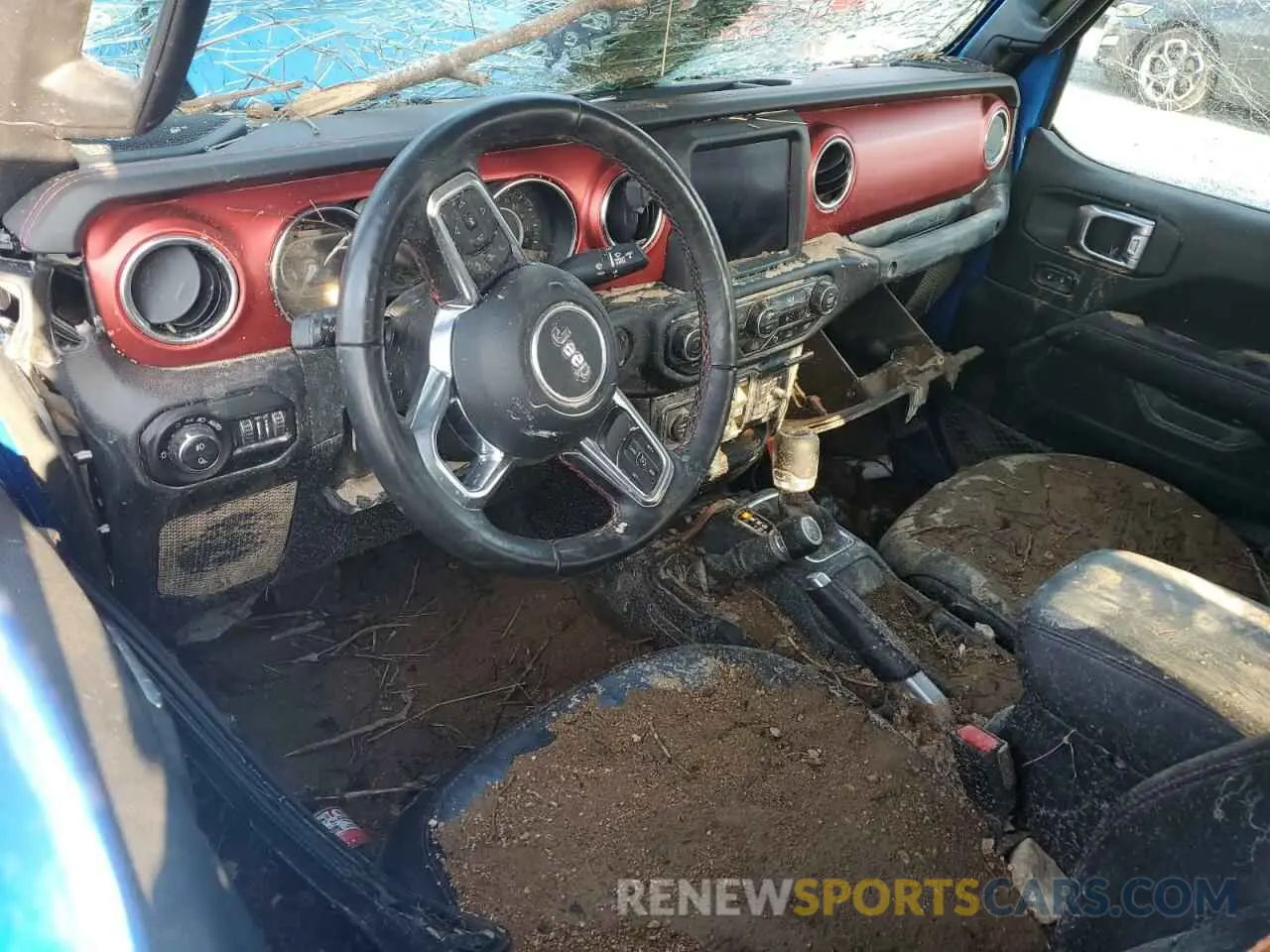 8 Photograph of a damaged car 1C6JJTBGXML551111 JEEP GLADIATOR 2021