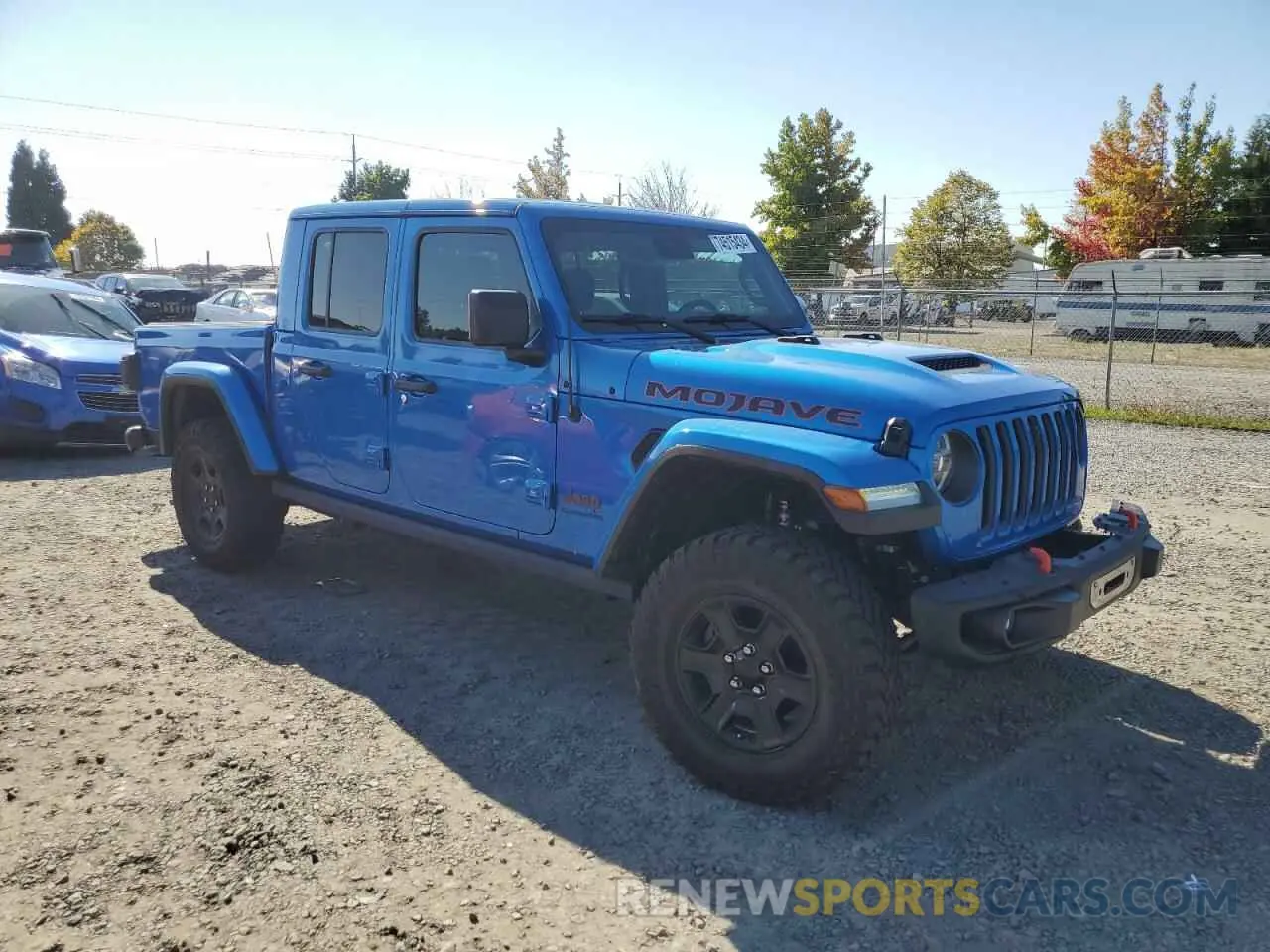 4 Photograph of a damaged car 1C6JJTEG0ML557348 JEEP GLADIATOR 2021