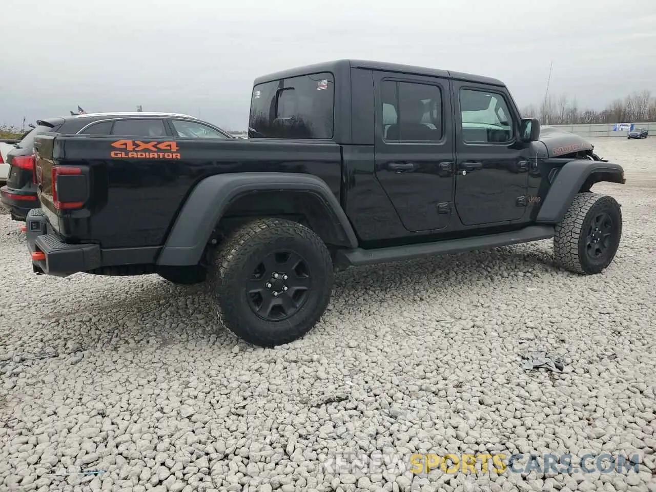 3 Photograph of a damaged car 1C6JJTEG0ML596683 JEEP GLADIATOR 2021