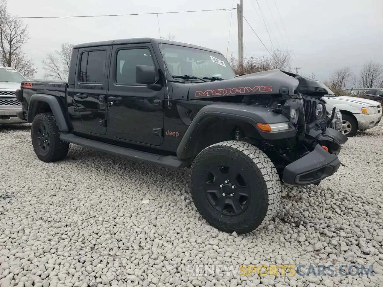 4 Photograph of a damaged car 1C6JJTEG0ML596683 JEEP GLADIATOR 2021