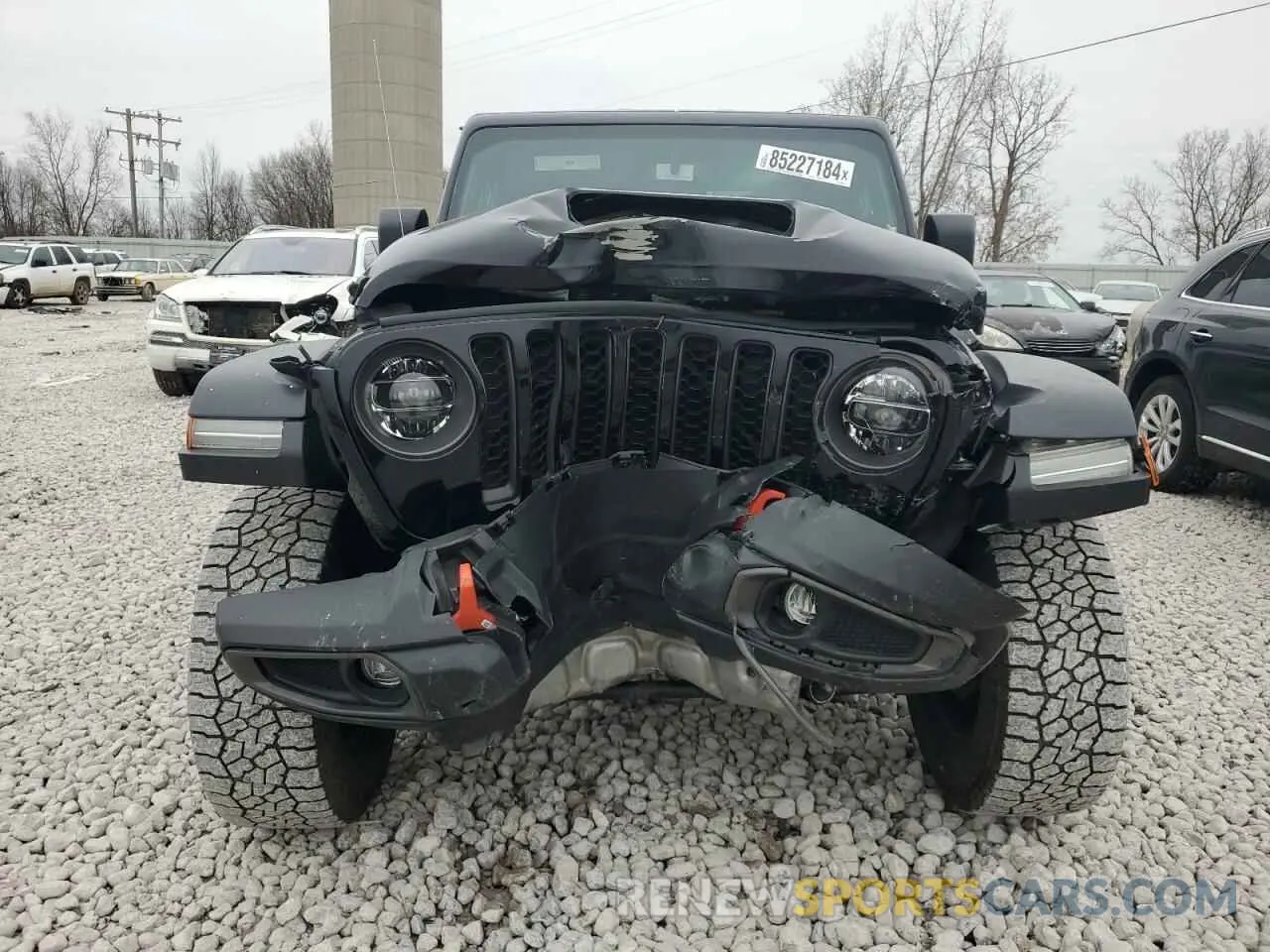 5 Photograph of a damaged car 1C6JJTEG0ML596683 JEEP GLADIATOR 2021