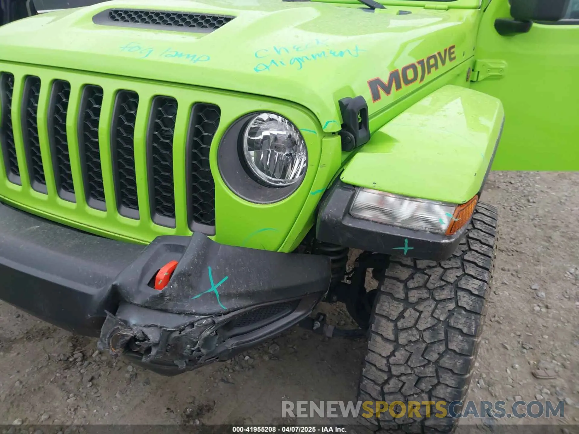 6 Photograph of a damaged car 1C6JJTEG1ML618948 JEEP GLADIATOR 2021
