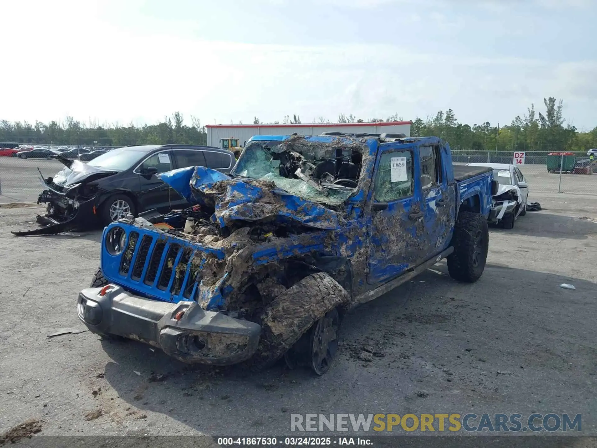 6 Photograph of a damaged car 1C6JJTEG1ML621056 JEEP GLADIATOR 2021