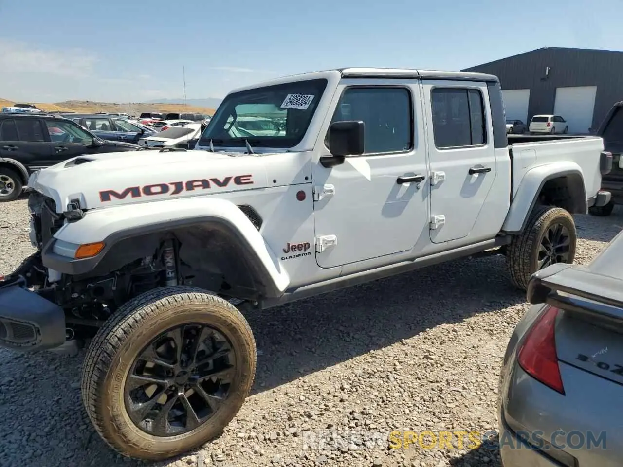 1 Photograph of a damaged car 1C6JJTEG2ML554046 JEEP GLADIATOR 2021