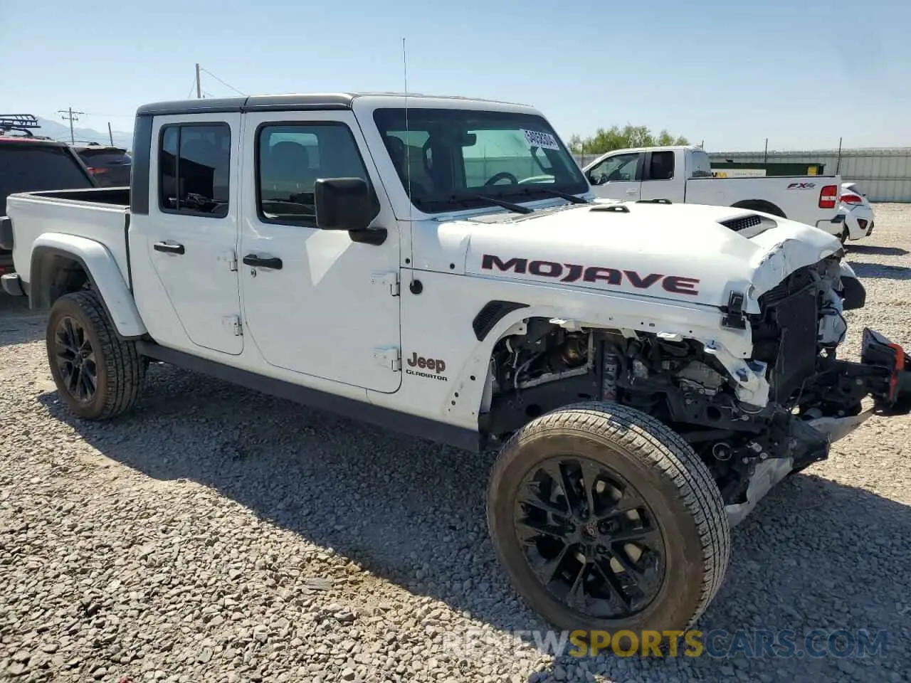 4 Photograph of a damaged car 1C6JJTEG2ML554046 JEEP GLADIATOR 2021