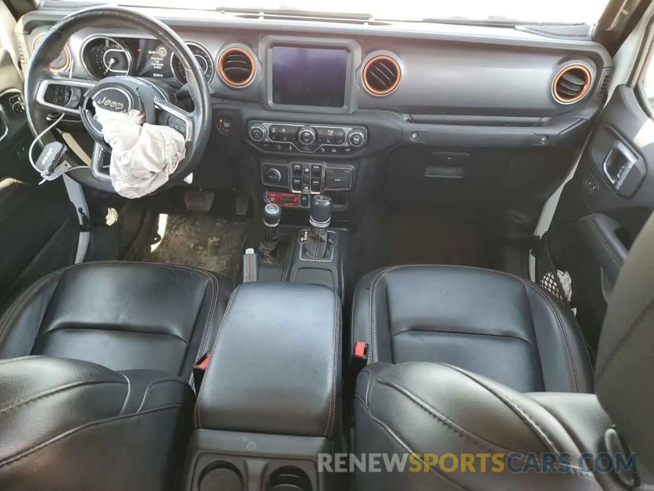 8 Photograph of a damaged car 1C6JJTEG2ML554046 JEEP GLADIATOR 2021