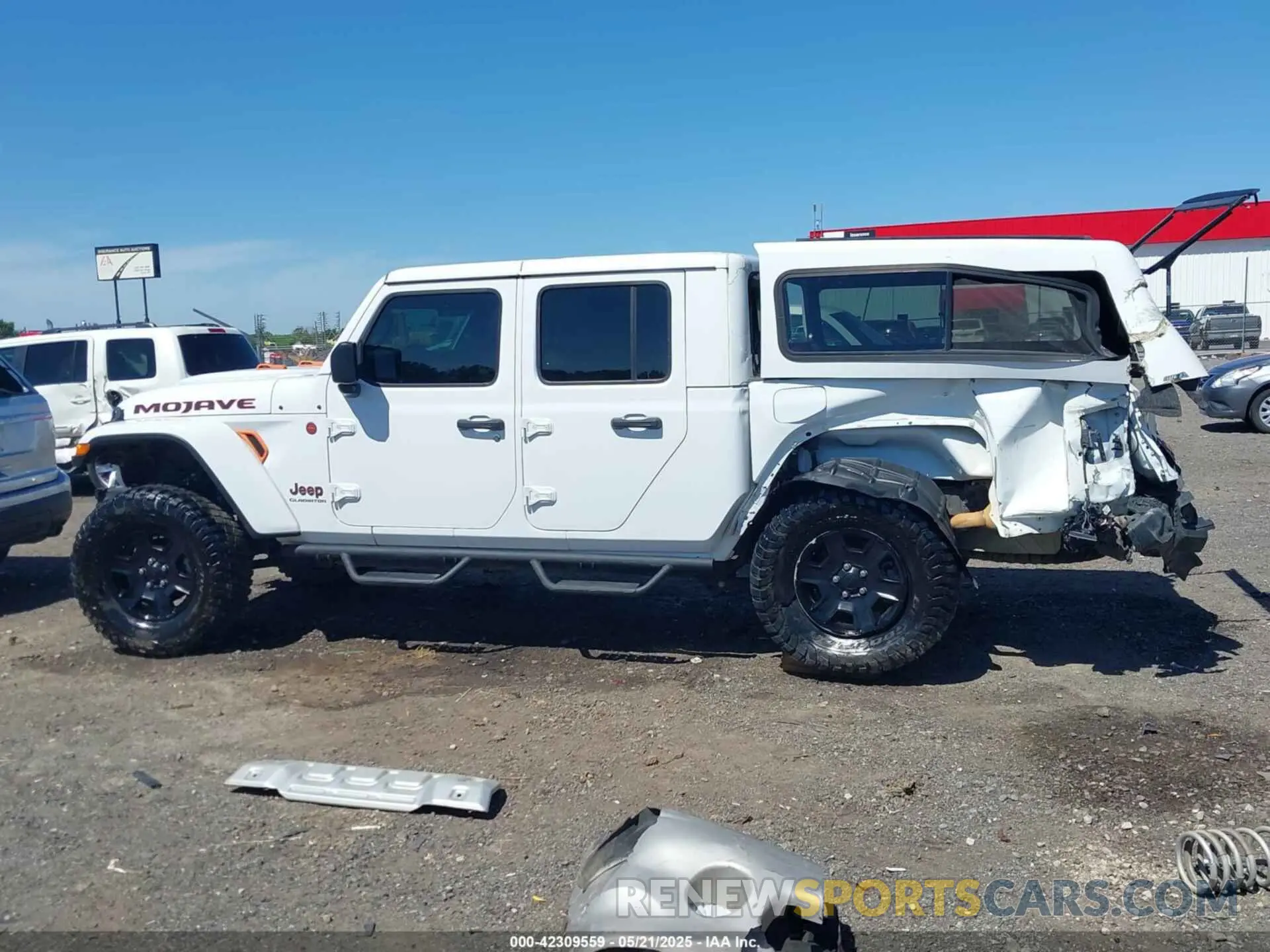 15 Photograph of a damaged car 1C6JJTEG3ML527048 JEEP GLADIATOR 2021