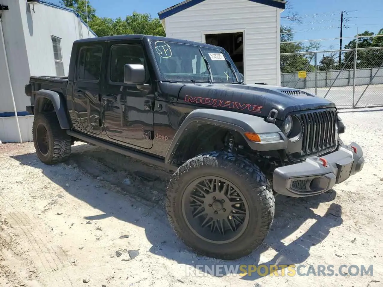 4 Photograph of a damaged car 1C6JJTEG3ML554606 JEEP GLADIATOR 2021