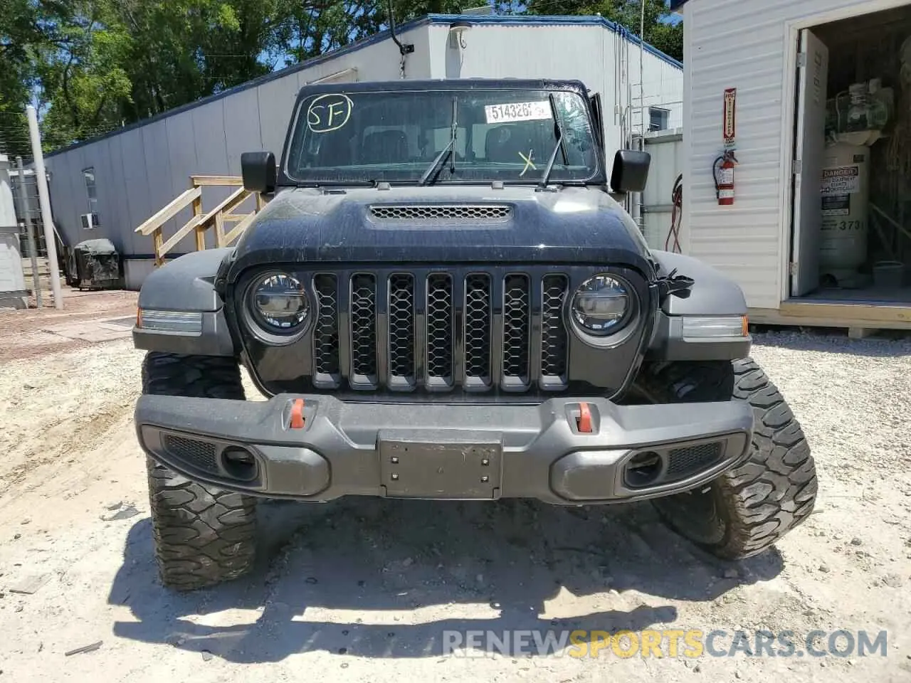 5 Photograph of a damaged car 1C6JJTEG3ML554606 JEEP GLADIATOR 2021
