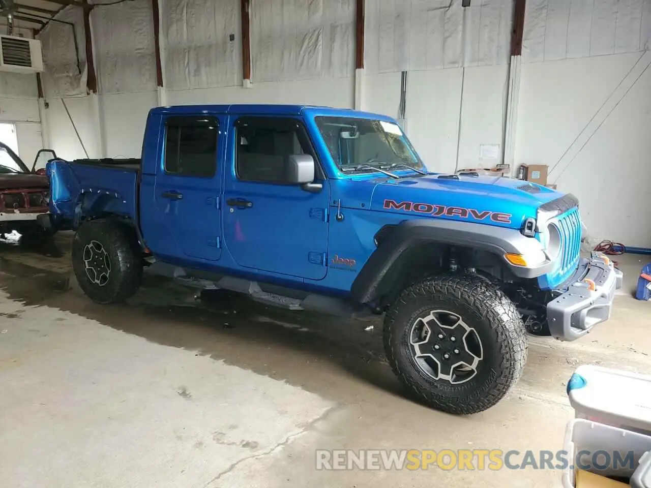 4 Photograph of a damaged car 1C6JJTEG3ML597522 JEEP GLADIATOR 2021