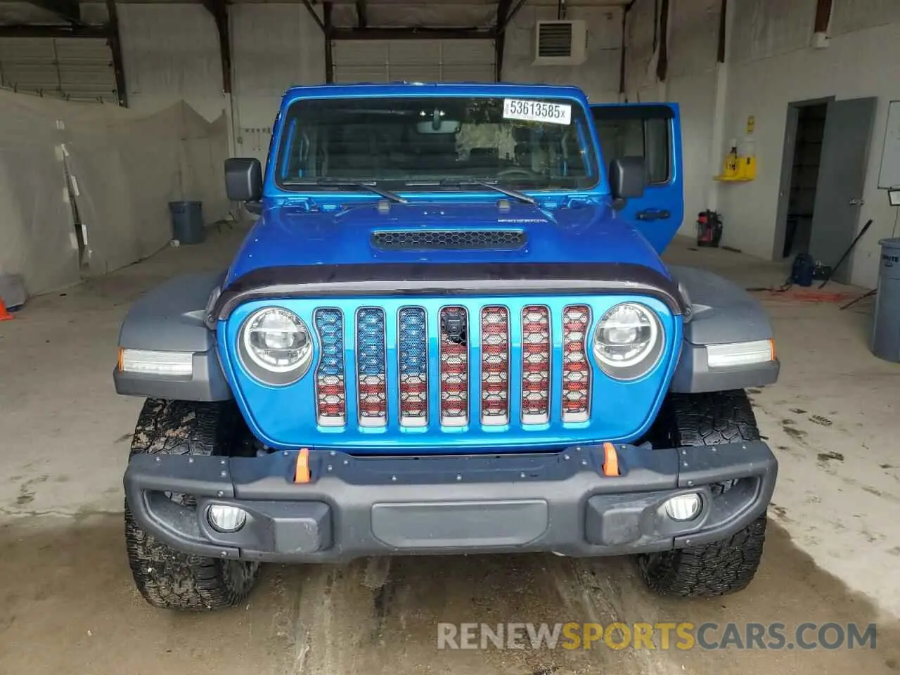 5 Photograph of a damaged car 1C6JJTEG3ML597522 JEEP GLADIATOR 2021