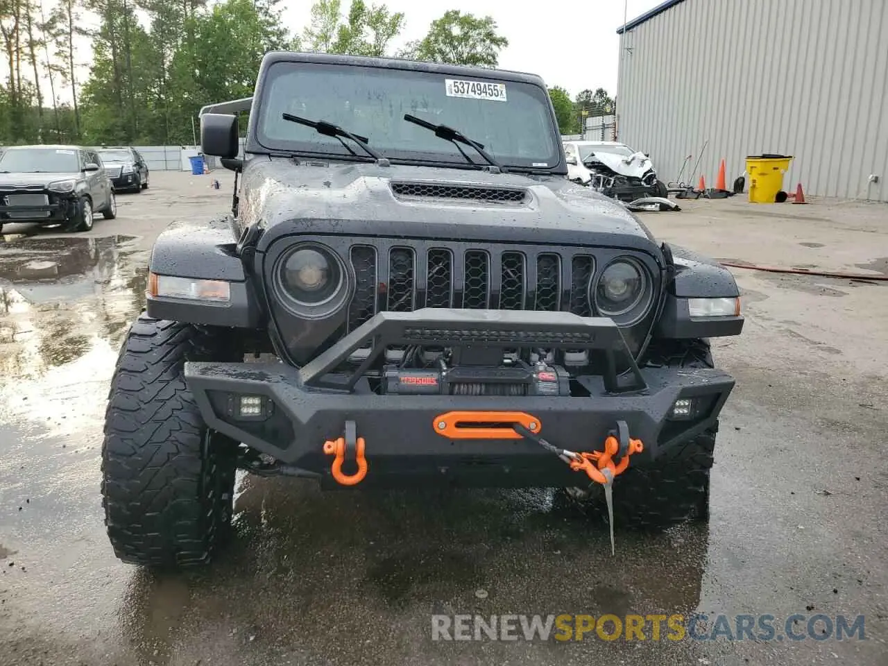 5 Photograph of a damaged car 1C6JJTEG4ML545252 JEEP GLADIATOR 2021