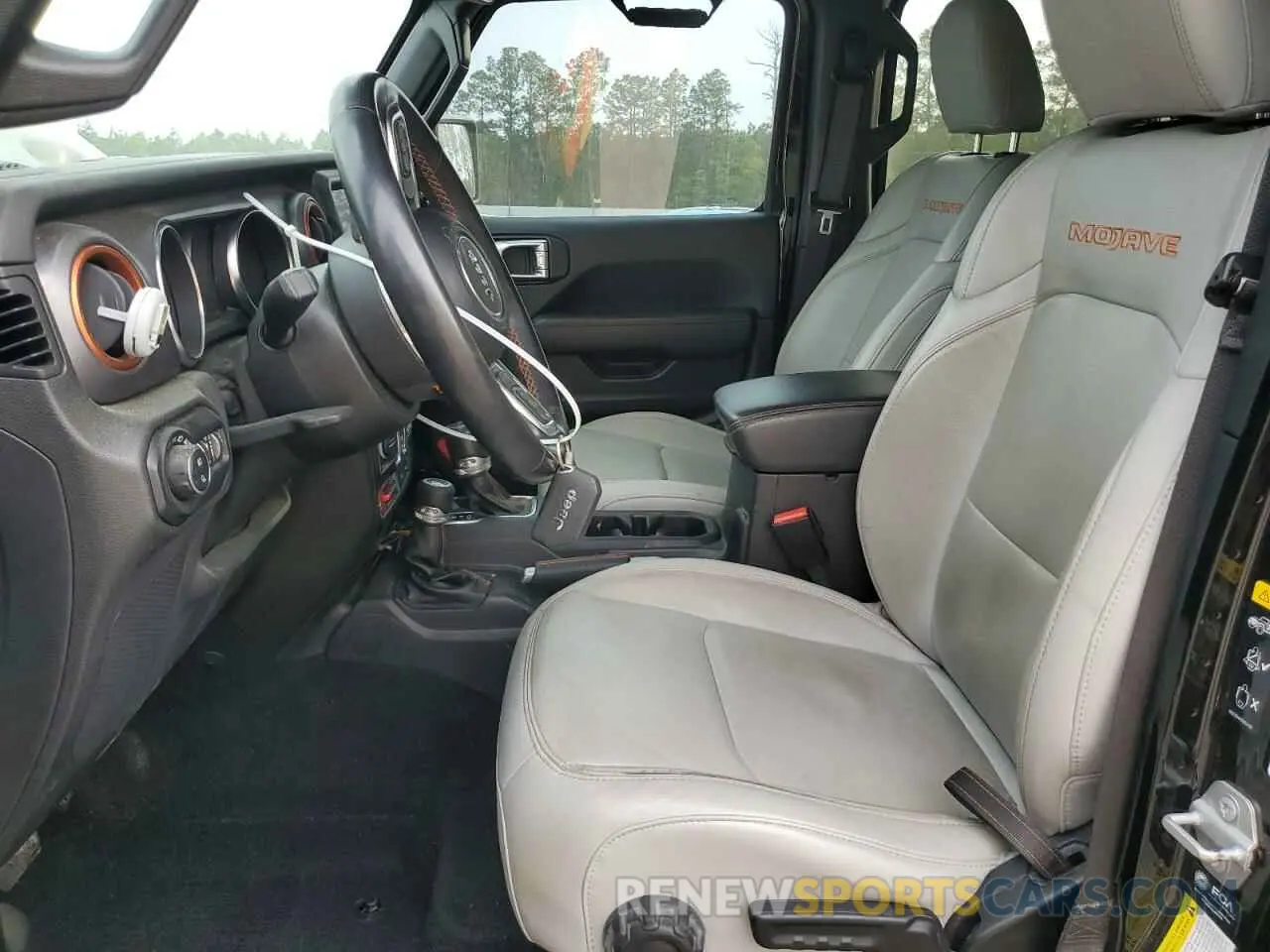 7 Photograph of a damaged car 1C6JJTEG4ML545252 JEEP GLADIATOR 2021
